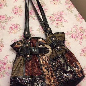 Purse - multicolor, 2 straps